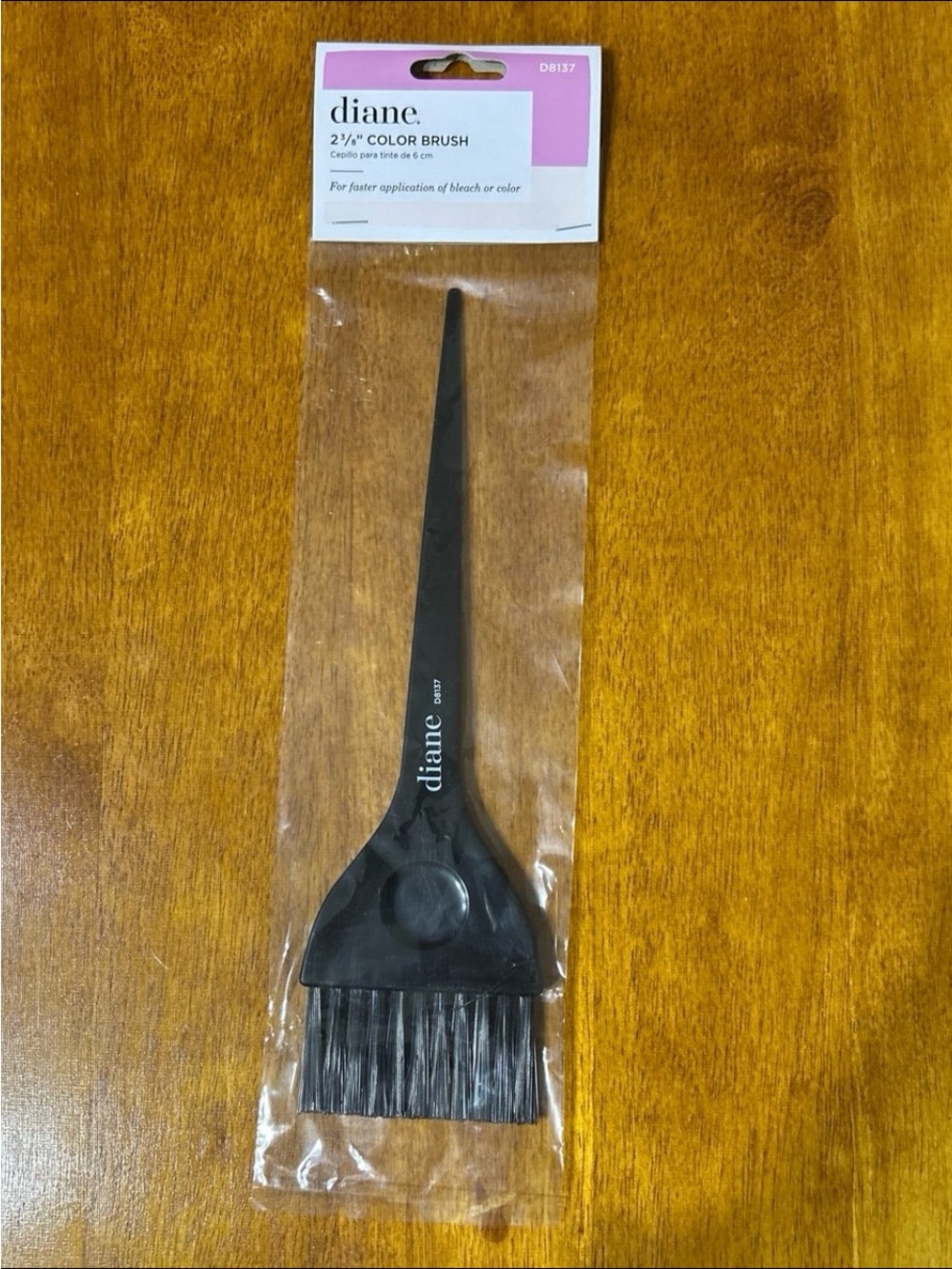New black diane 2 3/8" color brush